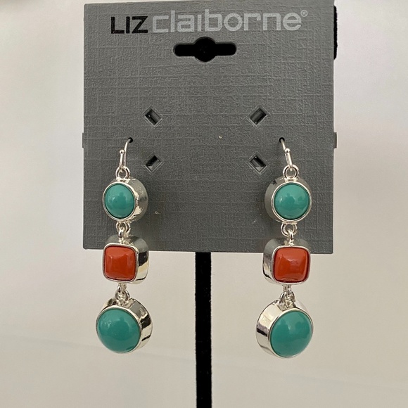 Liz Claiborne Earrings New - Picture 1 of 2